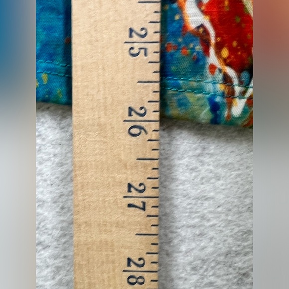 Leoma Lovegrove Womens Top XXLarge  Turtle Short Sleeve Asymmetrical Hem - Picture 7 of 7